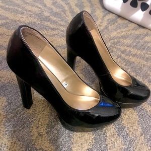 Massimo Black Platform Pumps - Size 8